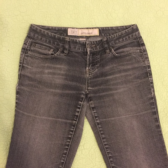 LOFT Curvy Boot Style Jeans - Picture 3 of 13